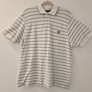 CHAPS BUTTON UP POLO XL
